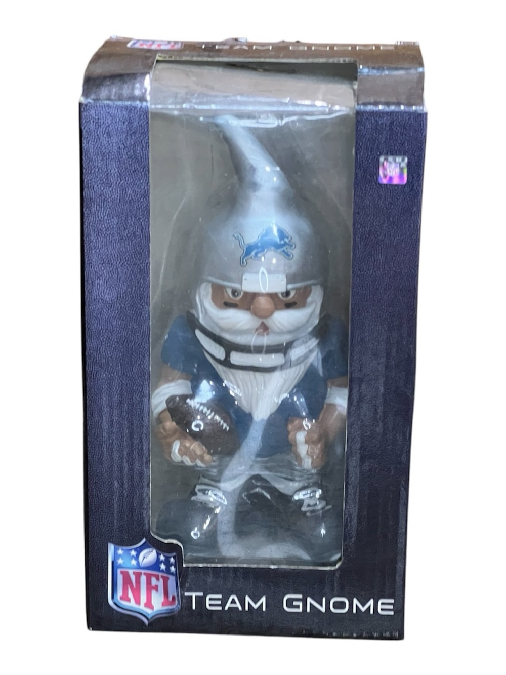 Forever Collectibles Detroit Lions Football Gnome Box